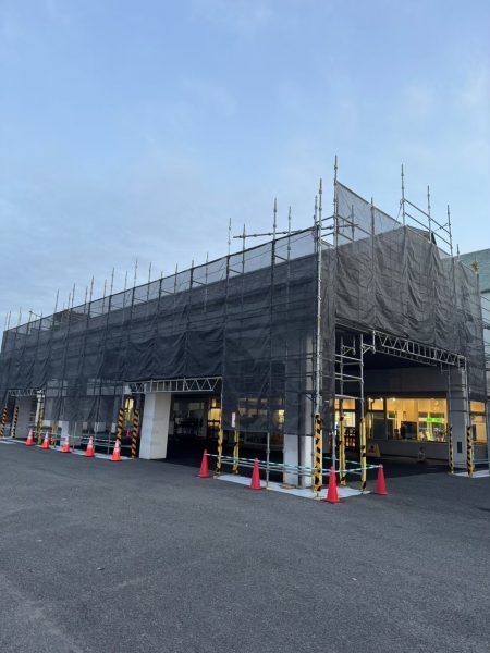 児玉郡　足場施工