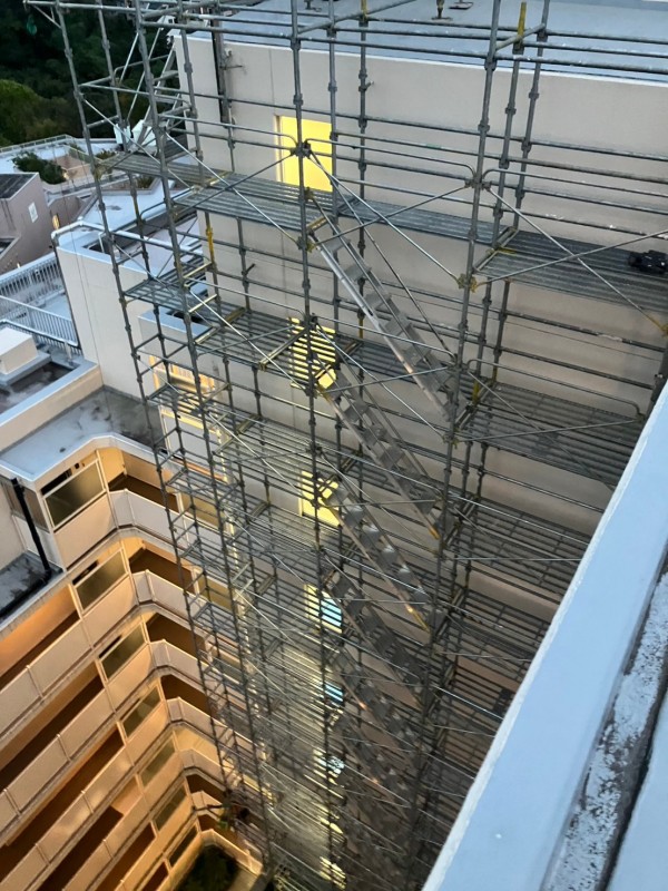 町田市　足場施工