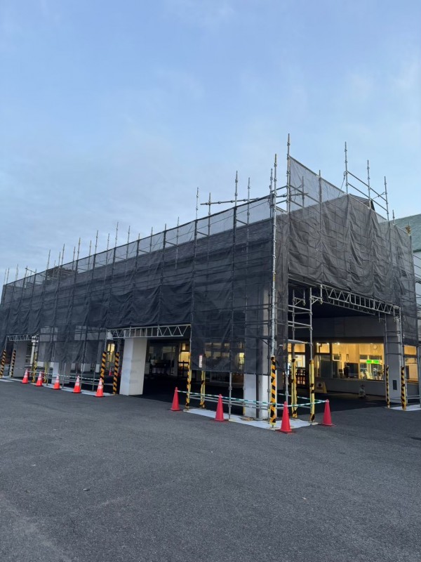 児玉郡　足場施工