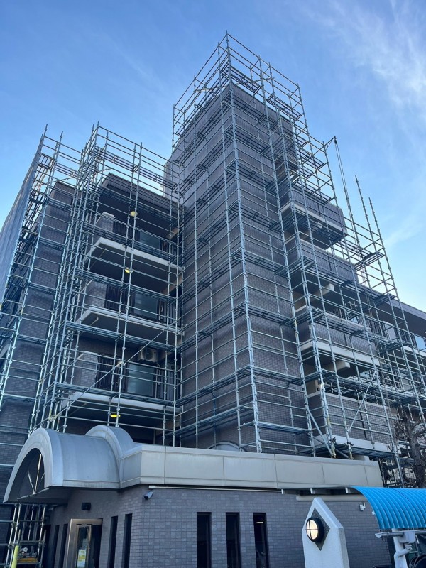 入間市　足場施工