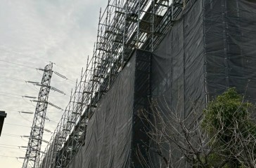 川崎市　足場施工②